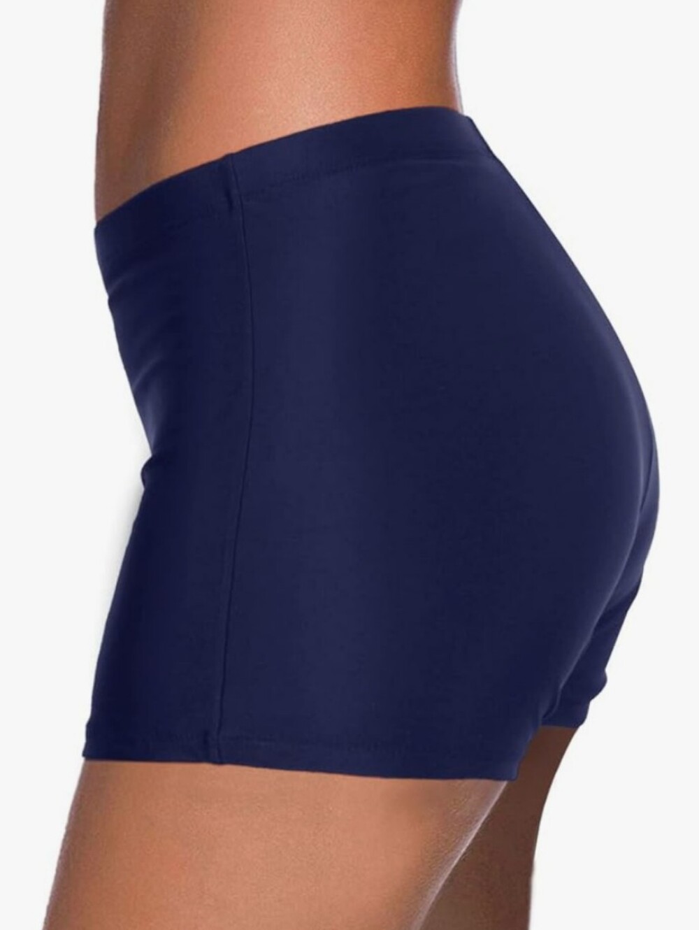 NWT Summer Mae Navy Blue Boy Short Swim Bottoms - Size XL